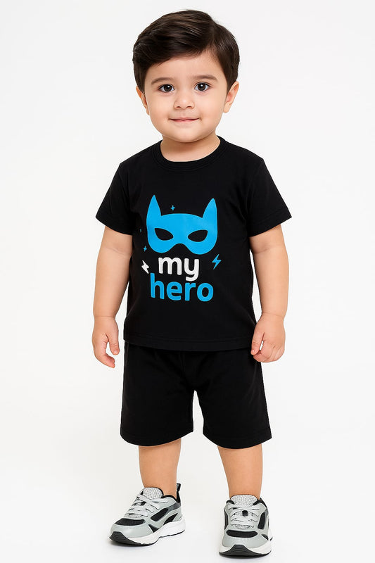 Baby Boy Dress | 2 Piece T-Shirt & Shorts Set | Casual Wear for Boys (1-6 Years)