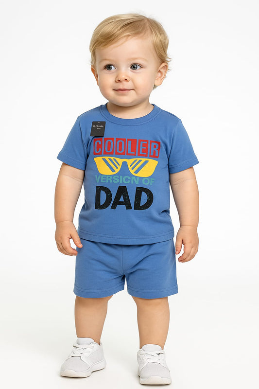 Baby Boys 2 Pcs Dress | T-Shirt & Shorts | Casual Outfit for Kids