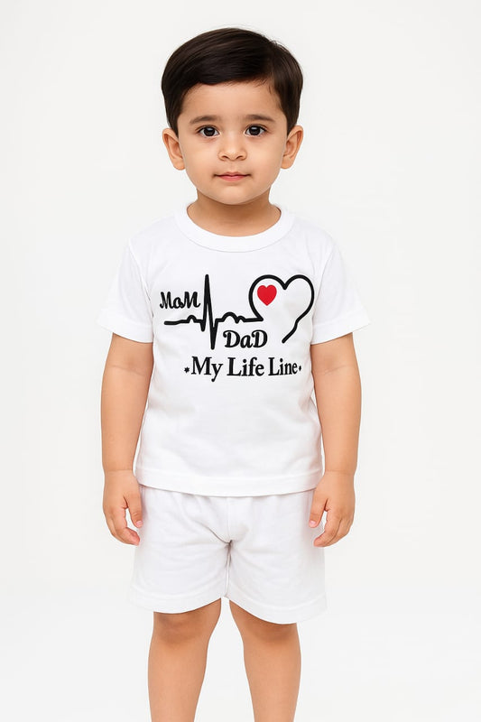 Baby Boy 2 Piece Suit | T-Shirt & Shorts | Kids Outfit