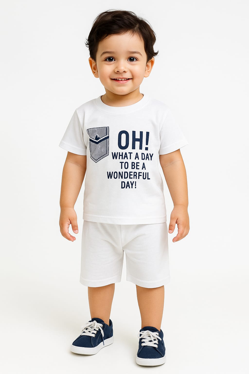 Baby Boy 2 Piece Suit | T-Shirt & Shorts | Kids Outfit